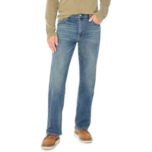 Lucky Brand Men's Relaxed Straight Fit Denim in Clean Dark